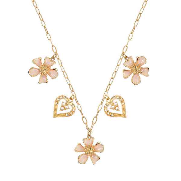Pretty in Pink Charm Necklace