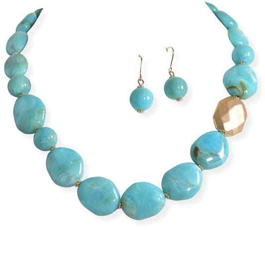 Forever Turquoise Stone Necklace